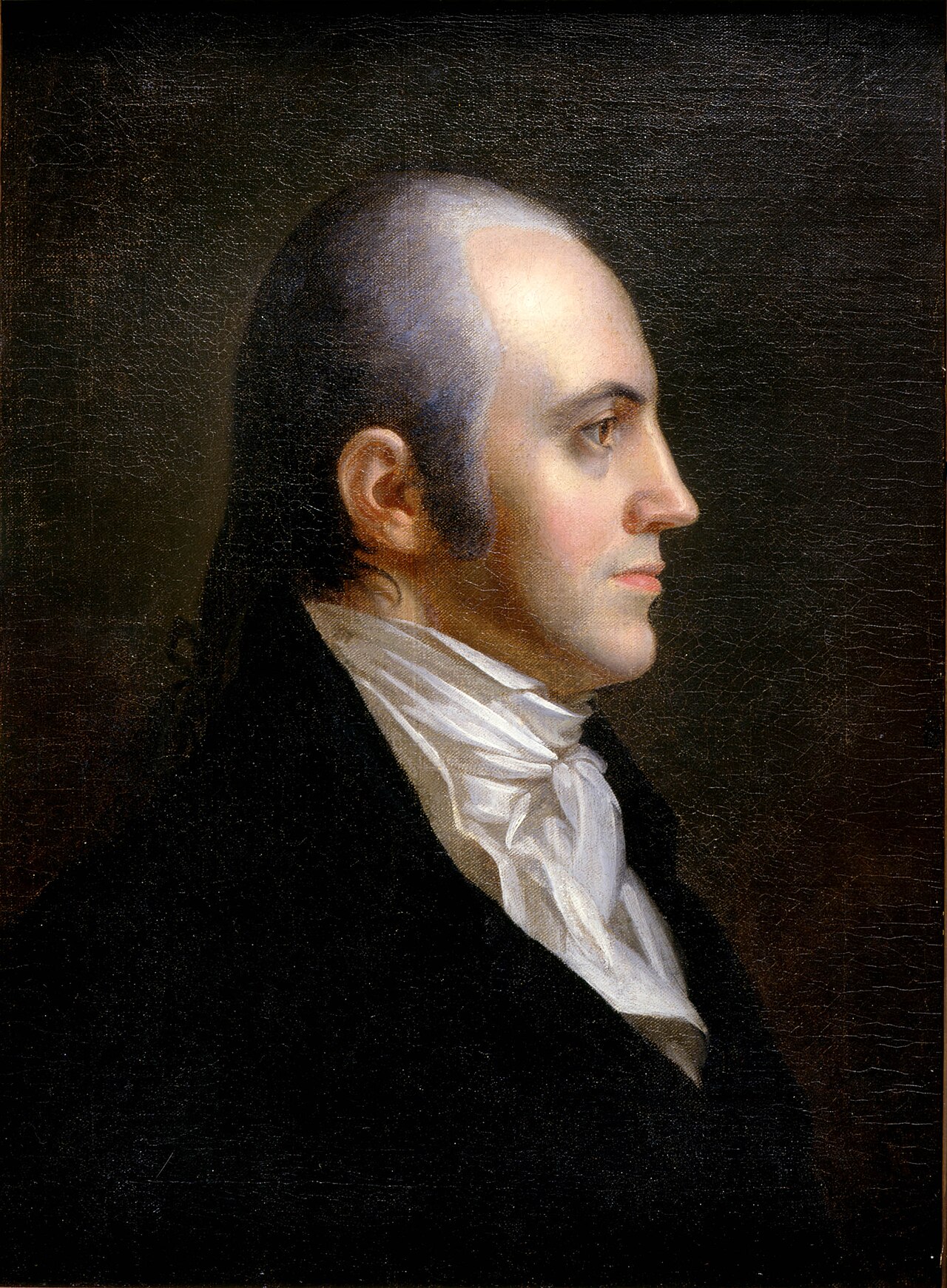 Official portrait of Vice President Aaron Burr by John Vanderlyn, 1802