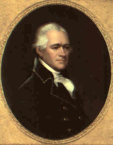 Portrait of Alexander Hamilton by Ezra Ames, c. 1804