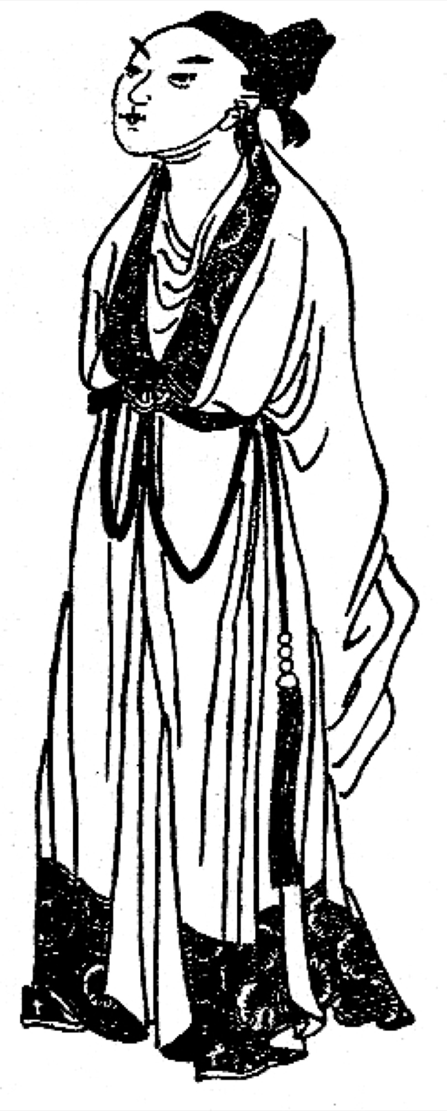 Portrait of Cao Zhi