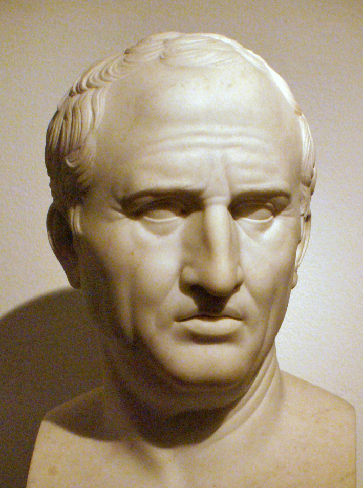 Marble bust of Marcus Tullius Cicero