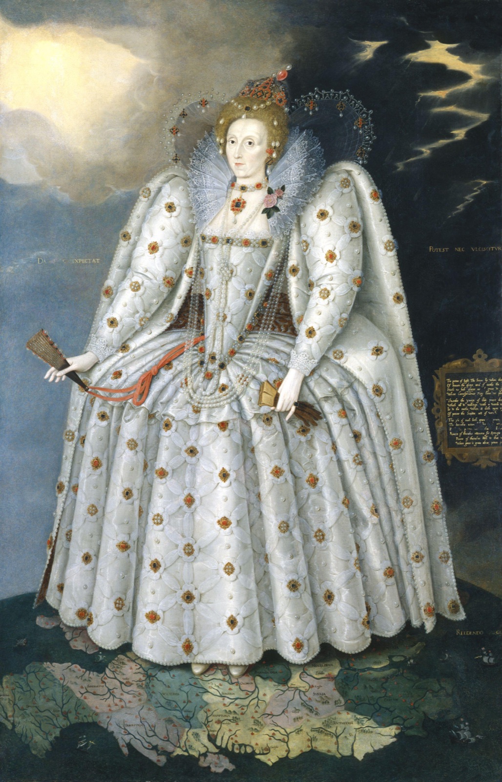The Ditchley Portrait of Elizabeth I by Marcus Gheeraerts the Younger, c.1592