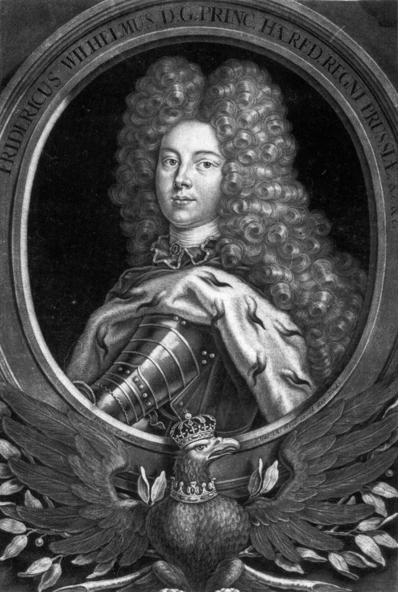 Portrait of Frederick William I of Prussia