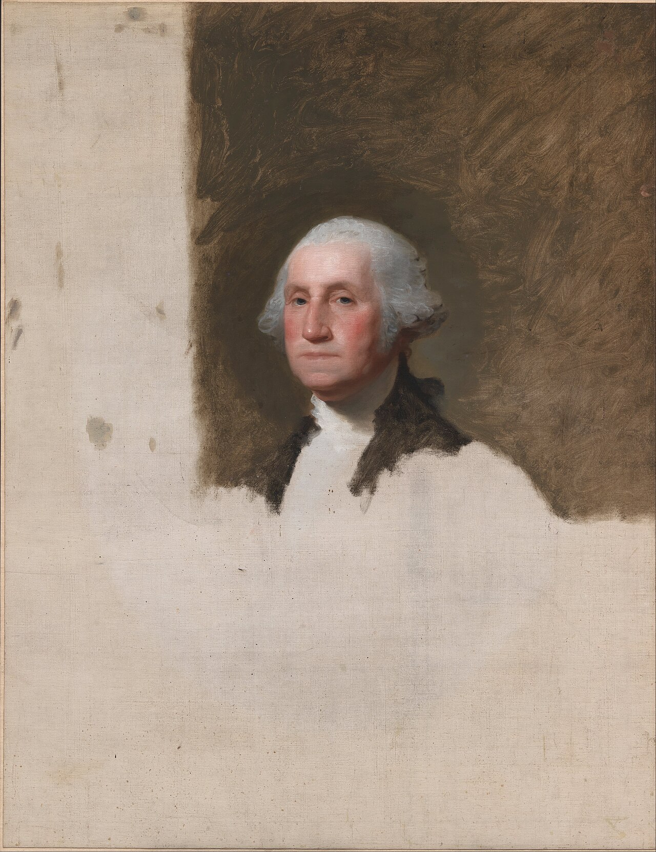 The Athenaeum Portrait of George Washington by Gilbert Stuart, 1796