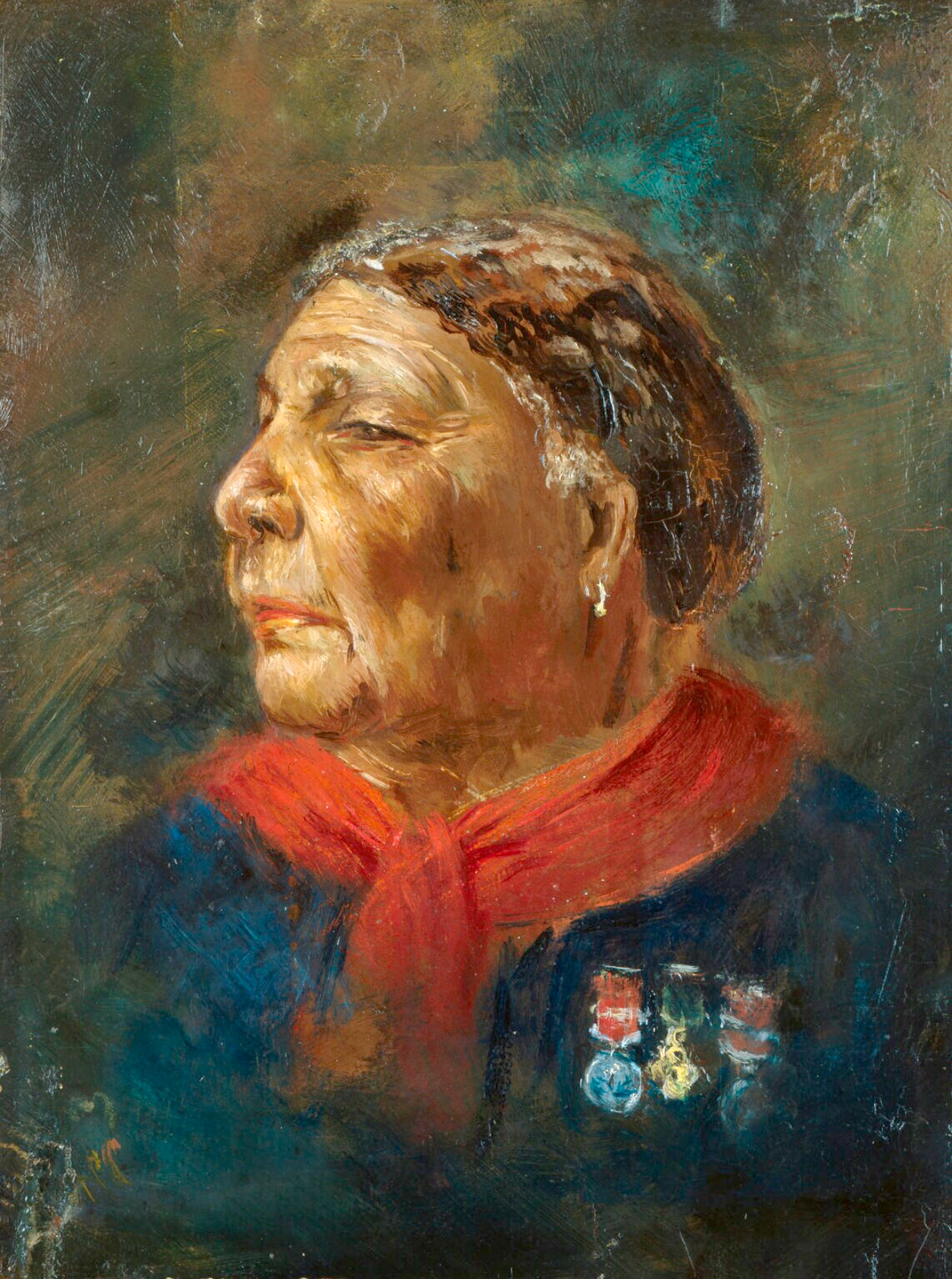 Oil portrait of Mary Seacole, c.1869, by Albert Charles Challen