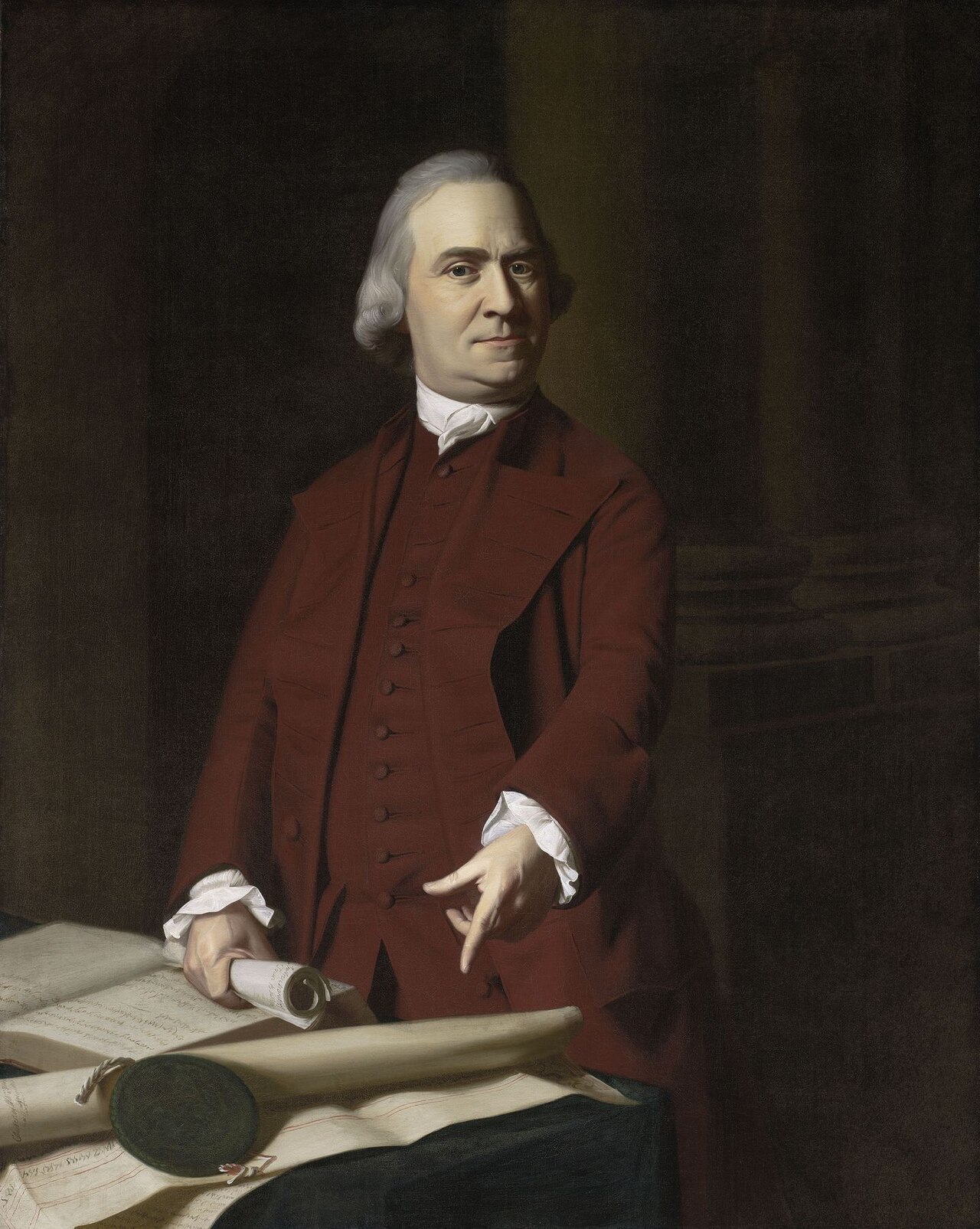 Samuel Adams by John Singleton Copley, c. 1772