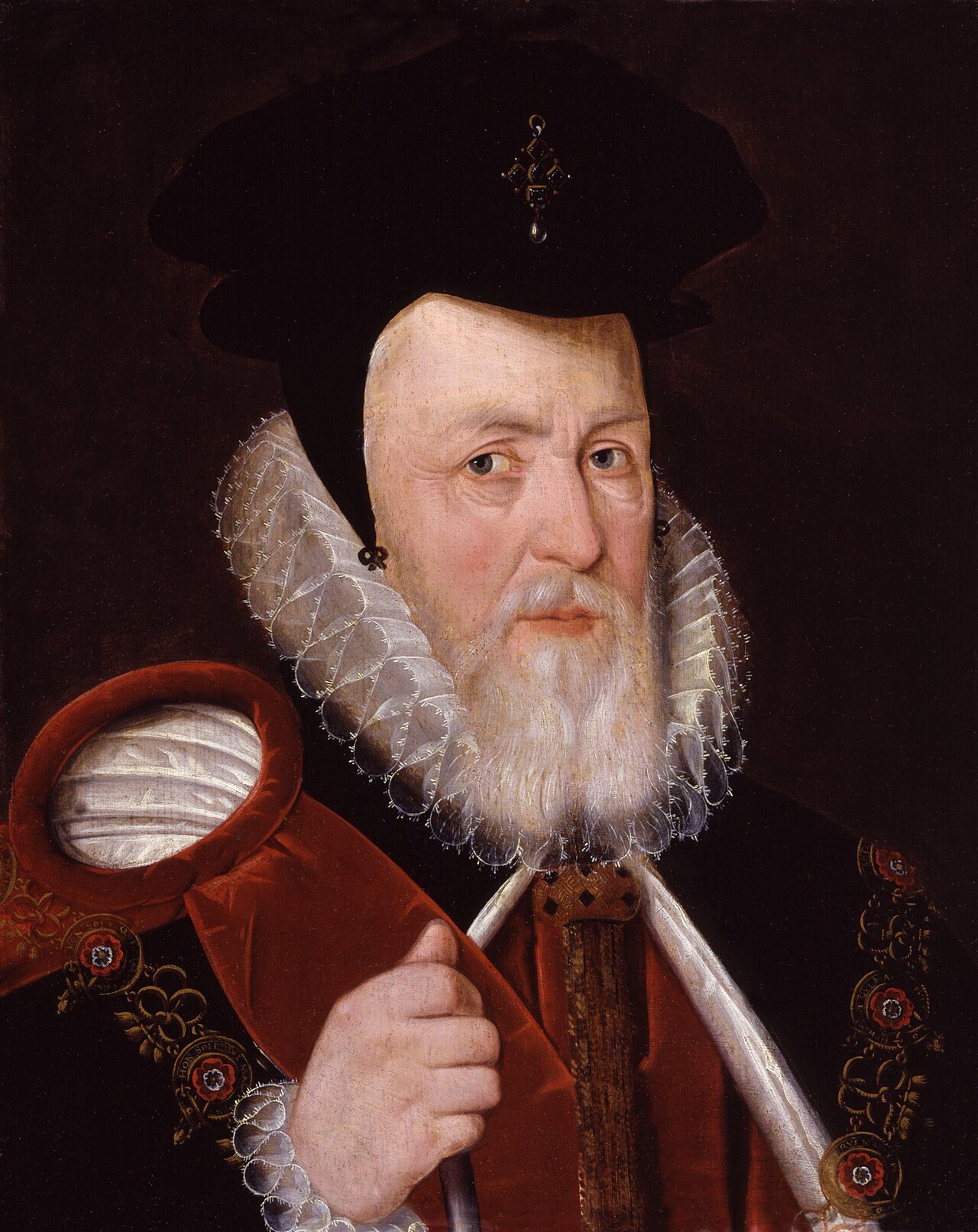 Portrait of William Cecil, 1st Baron Burghley